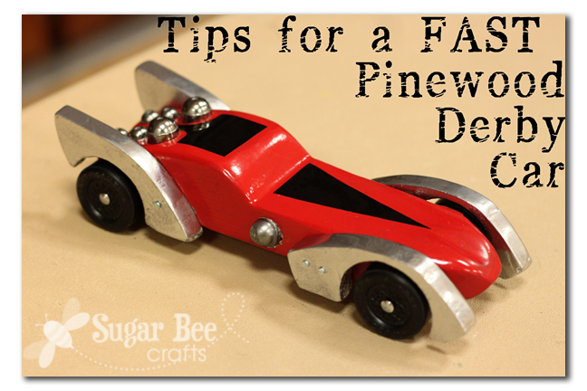 Pinewood Derby Tips Tricks How To Make Your Car Faster Wheels 