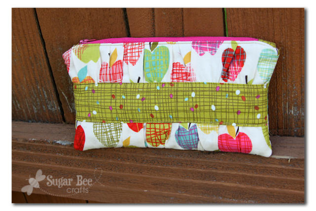 Gathered Clutch Check Sugar Bee Crafts 7977