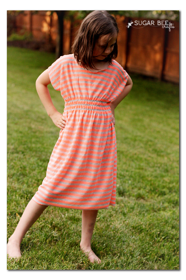 Super Simple Girls Dolman Dress Sugar Bee Crafts 6208