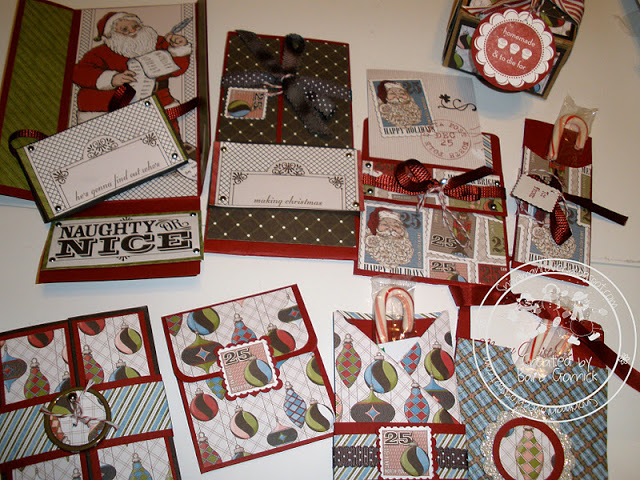 Santa Card - SnowmanLover's Paperie - Sugar Bee Crafts