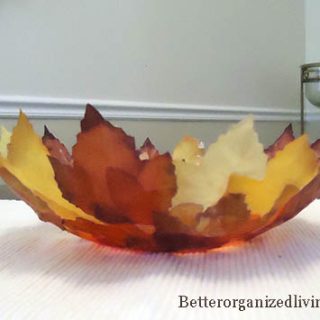 Fall leaf bowl 3
