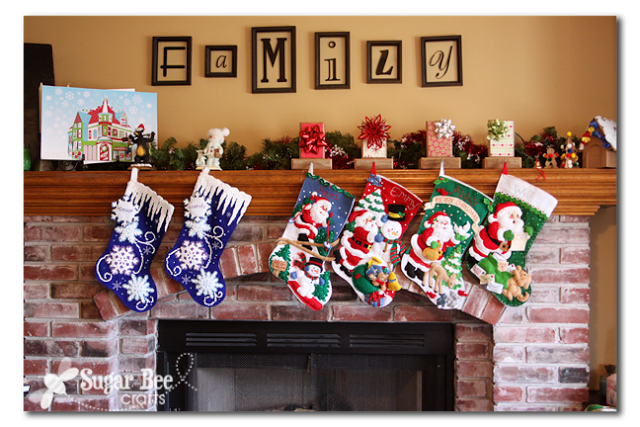 Handmade Bucilla Christmas Stockings - Journey of Doing