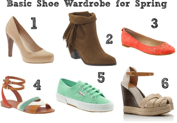 Basic Shoe Wardrobe For Spring And Summer 2013 Fashion