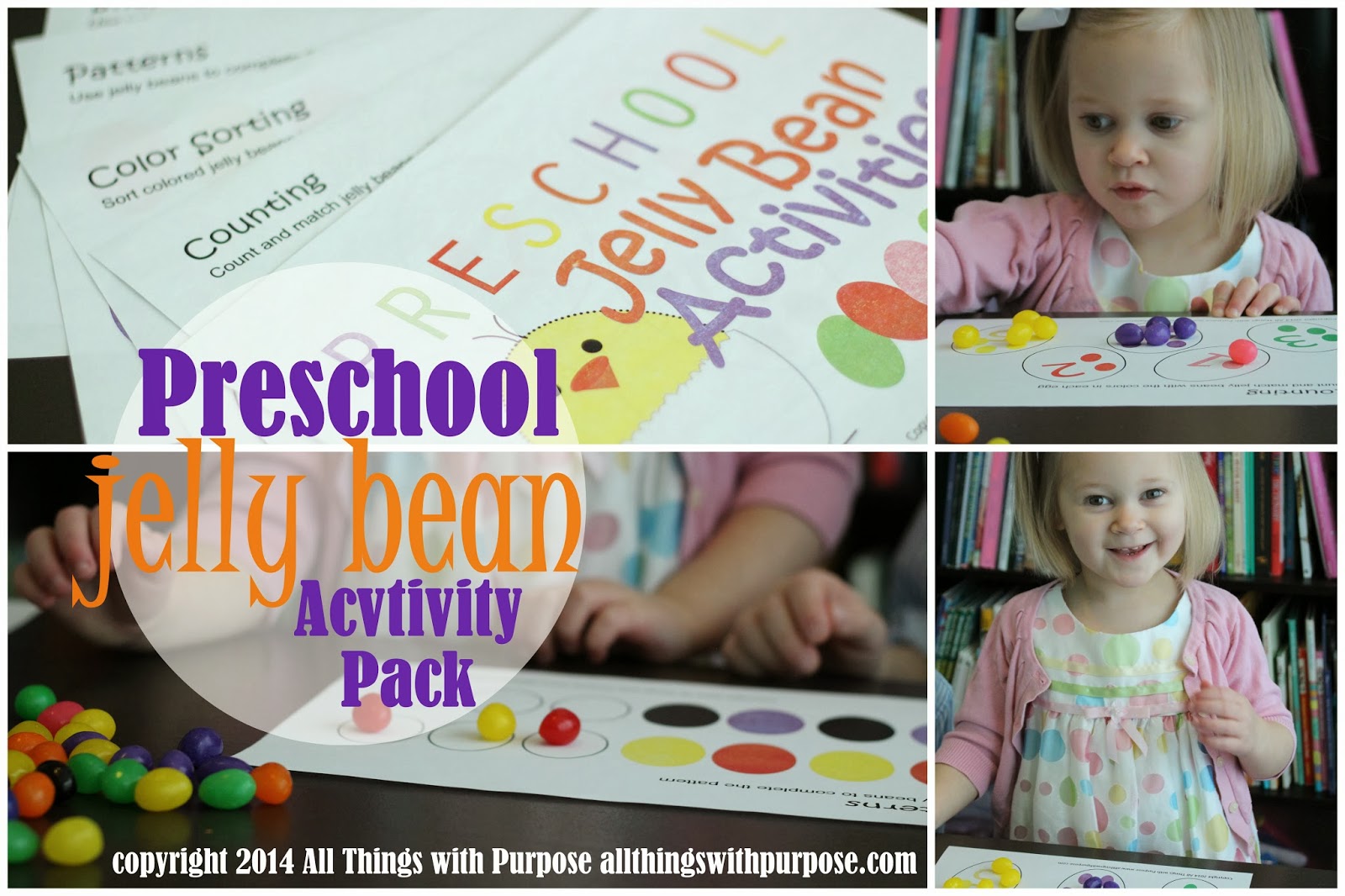 Jelly Bean Preschool Activity Pack