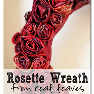 Rosette+wreath+from+leaves