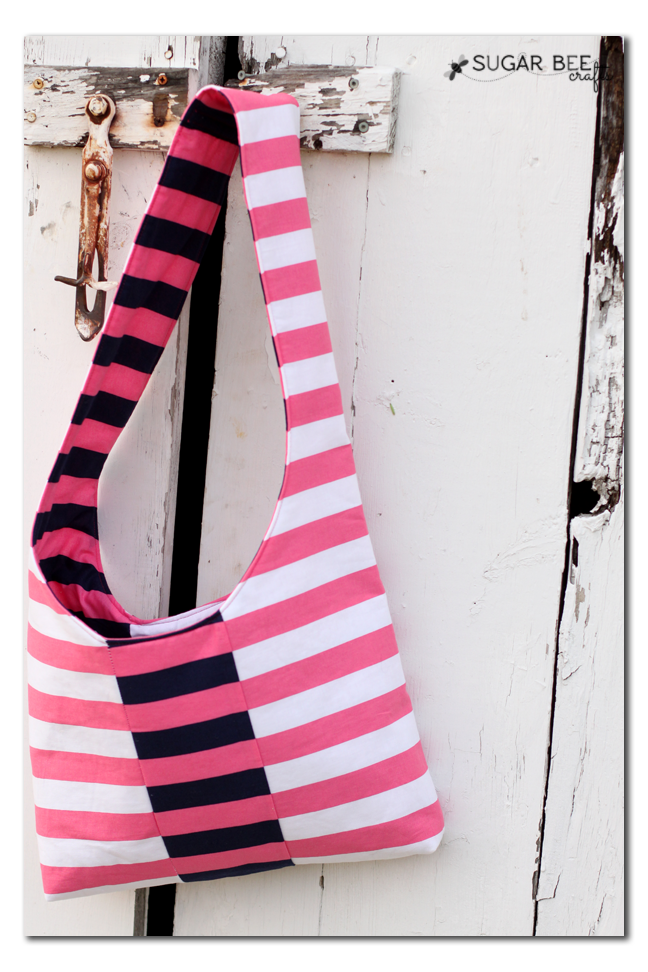 How to Sew a Reversable Sling Bag | Free DIY Pattern Download