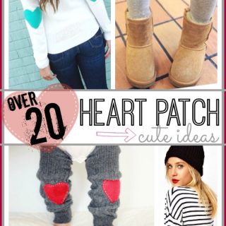 Heart patch craft diy ideas
