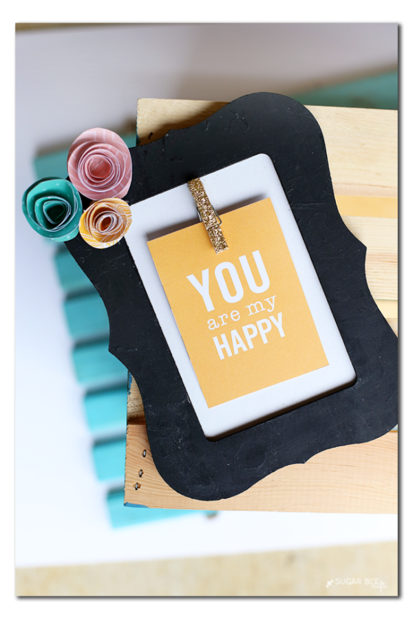 Inspirational Interchangeable Frame - Sugar Bee Crafts