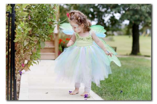 NO-SEW Fairy Costume - Sugar Bee Crafts