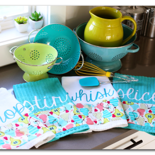 Make your own kitchen dish towels