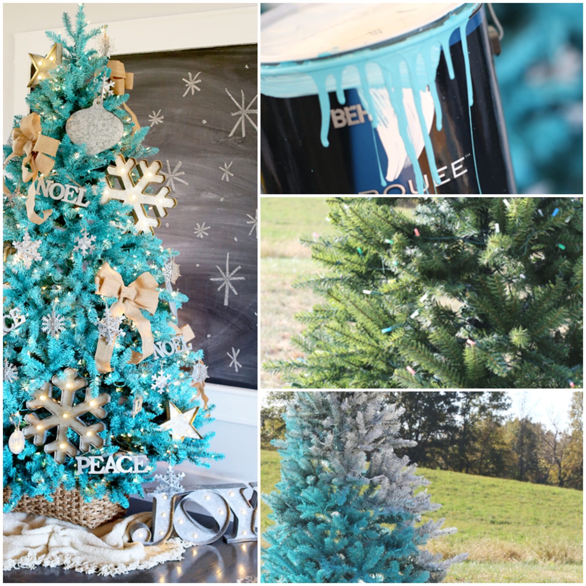 How to Paint a Christmas Tree Sugar Bee Crafts