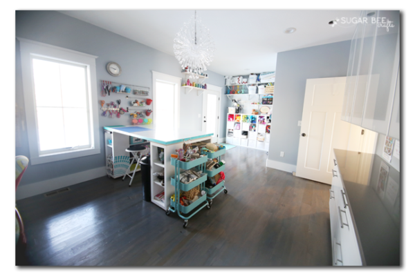 Craft Room Organization - Sugar Bee Crafts