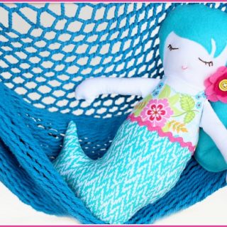 Sew a simple mermaid doll