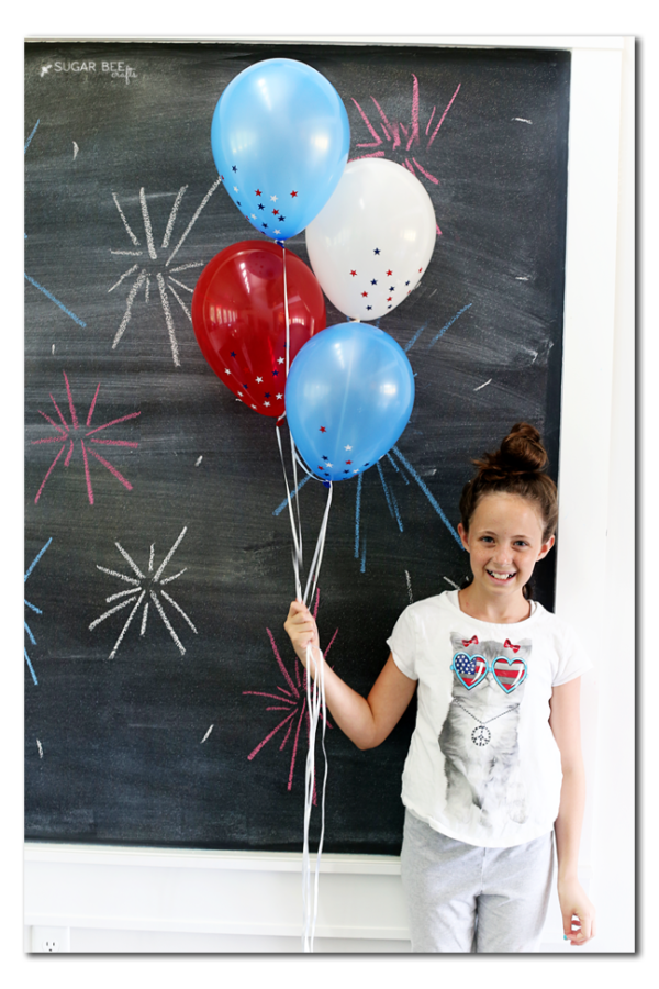 Star Confetti Balloons (with GIVEAWAY!) Sugar Bee Crafts
