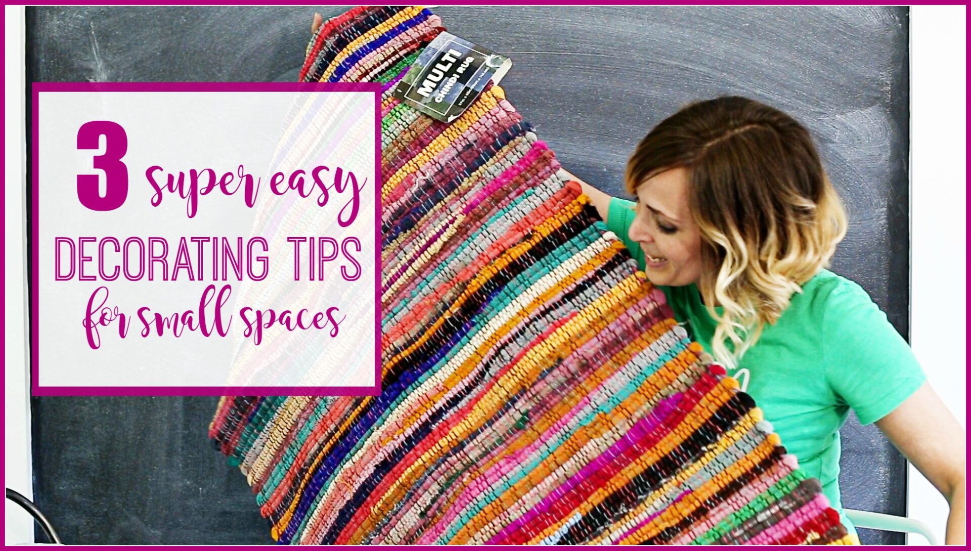 3 EASY Decorating Tips for small spaces - Sugar Bee Crafts
