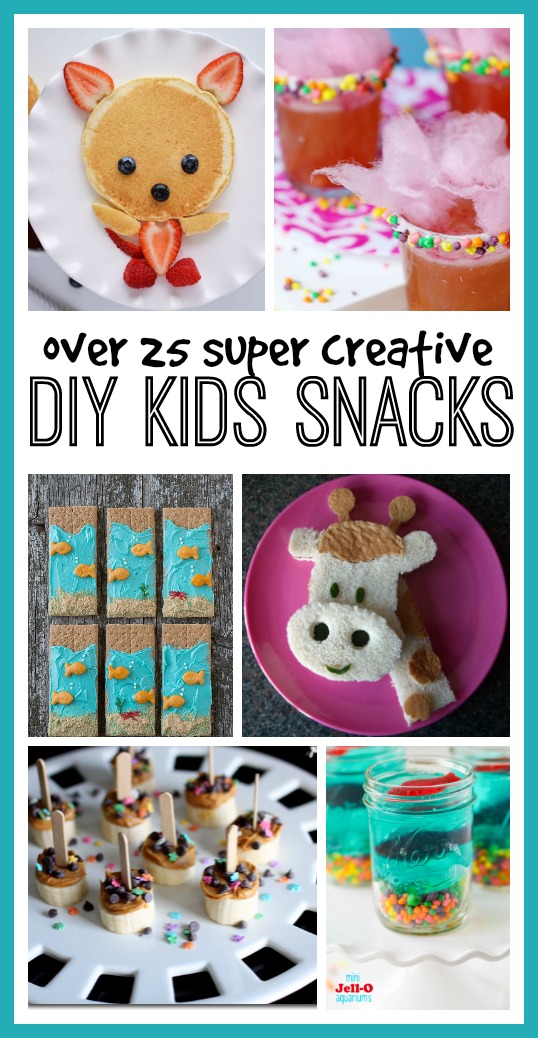 Cute DIY Kid's Snacks - Sugar Bee Crafts