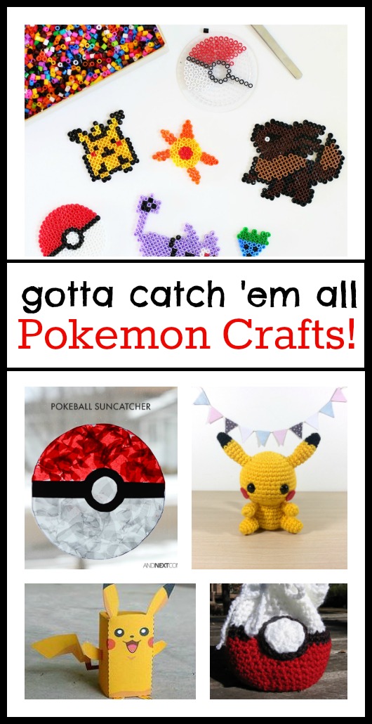 Cool Pokemon Crafts - Sugar Bee Crafts