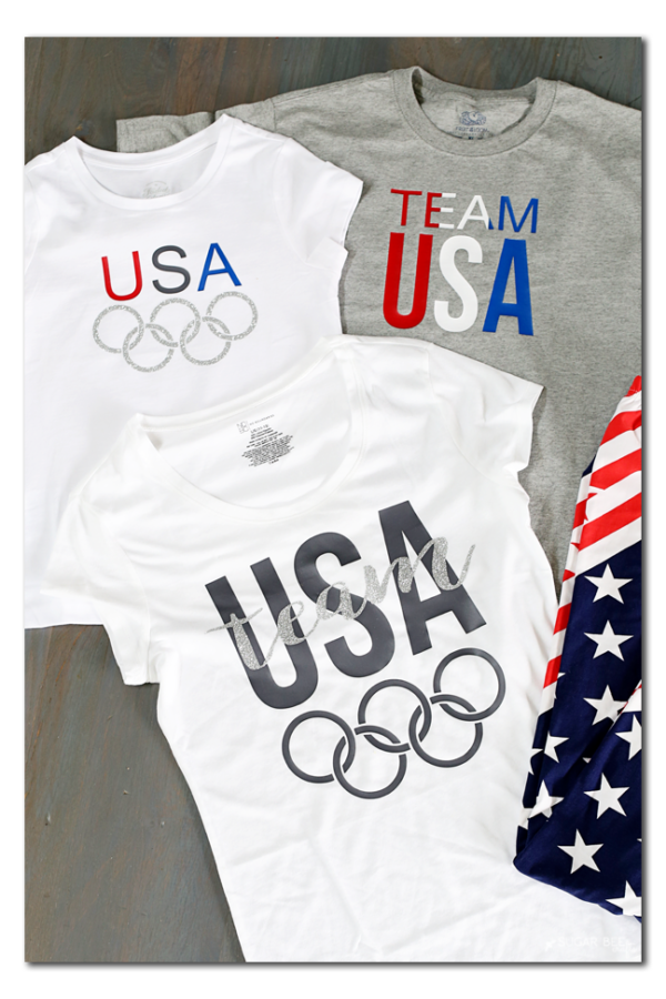 DIY Team USA tees (and cookies!) - Sugar Bee Crafts