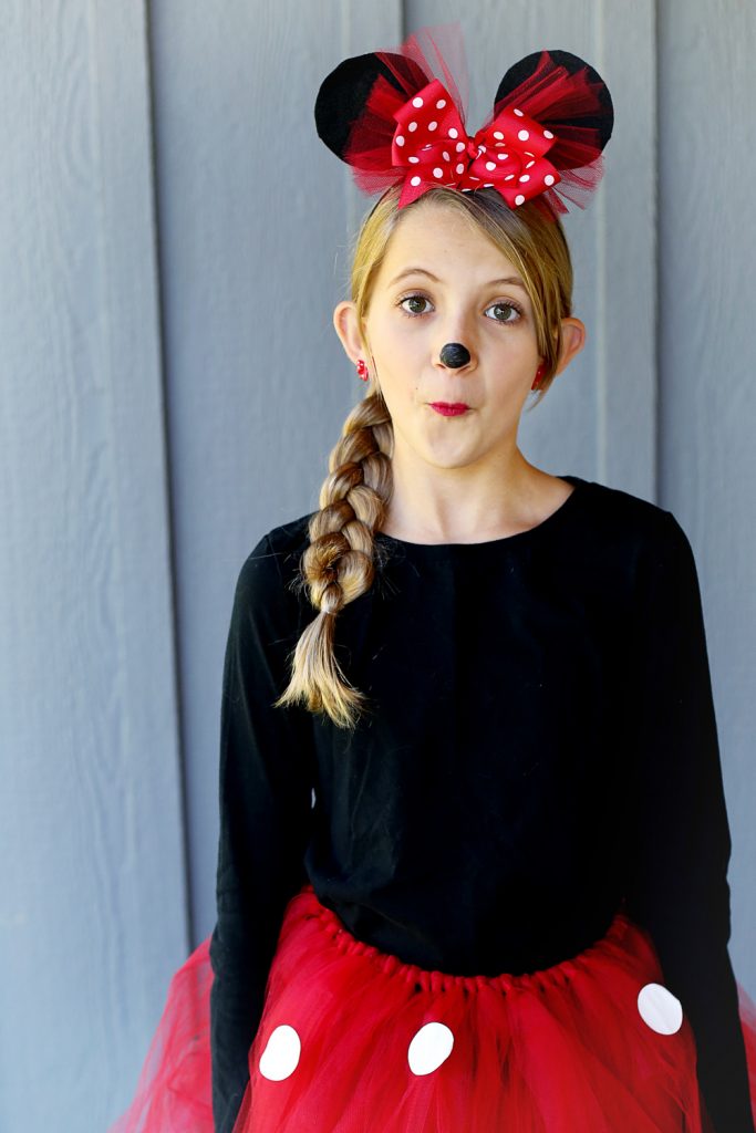 Minnie Mouse Costume For Tweens Diy