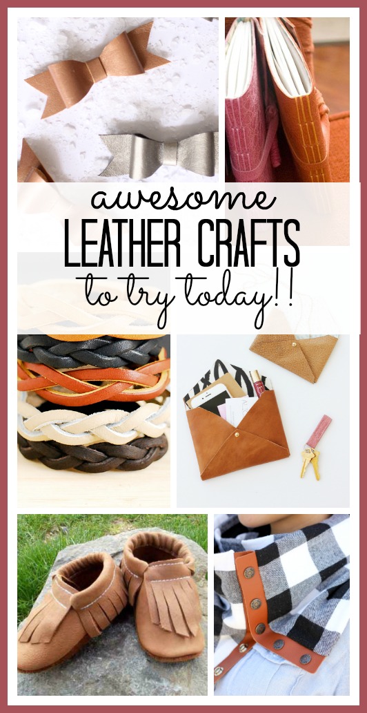 Awesome Leather Crafts to Try - Sugar Bee Crafts