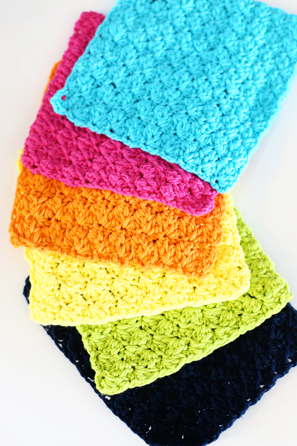Crochet Dishcloths - Sugar Bee Crafts