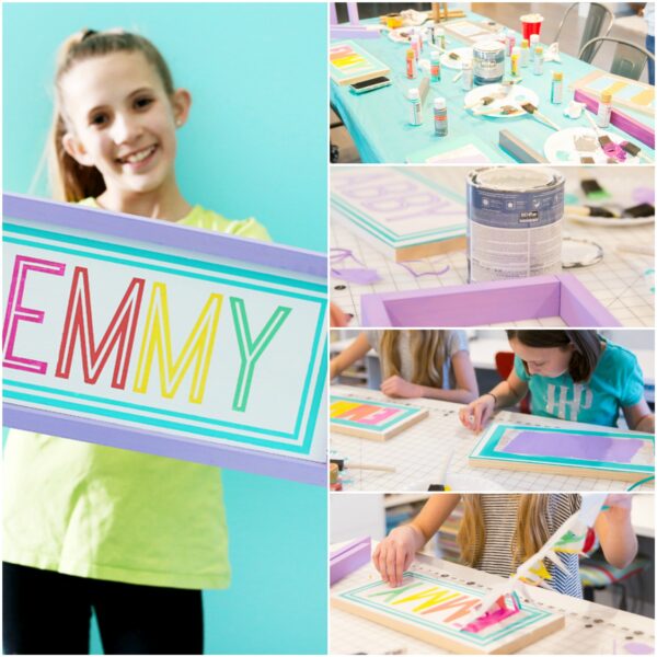 DIY Name Sign - Sugar Bee Crafts