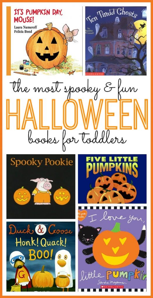 Halloween Books For Toddlers - Sugar Bee Crafts