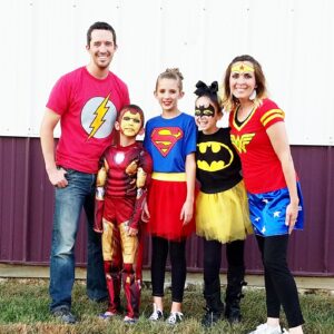 Family Costume Superheros - Sugar Bee Crafts