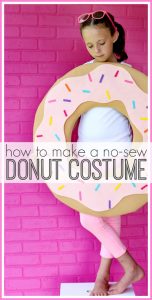 No-Sew DIY Donut Costume - Sugar Bee Crafts