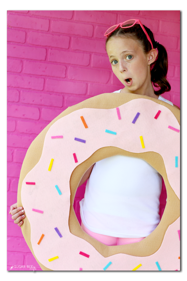 No-Sew DIY Donut Costume - Sugar Bee Crafts