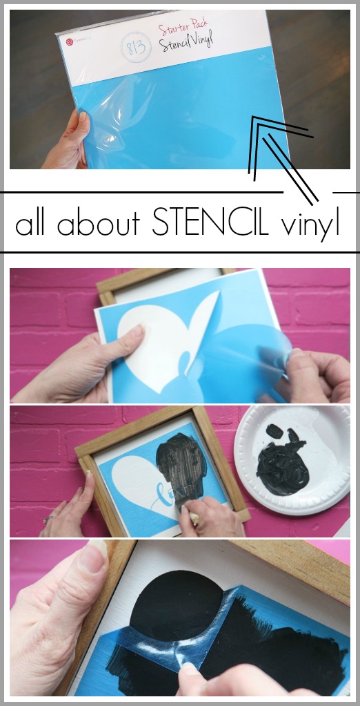 How to Apply a Vinyl Stencil - DIY Stencil