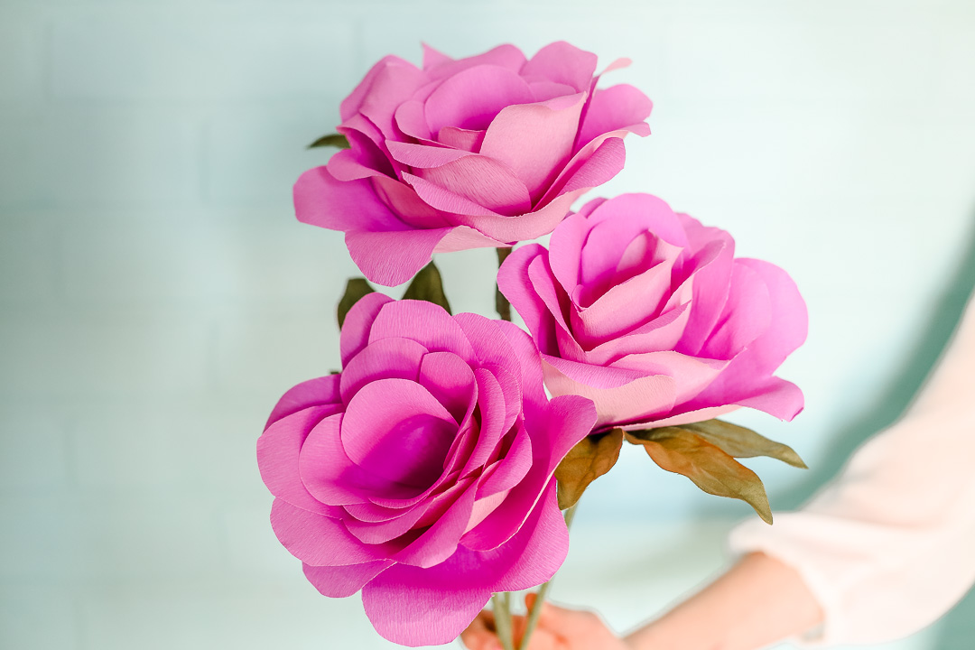 How to Make Roses on Paper, Diy Paper Flowers