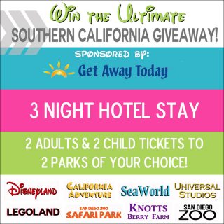 Southern california giveaway button