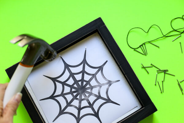 Spiderweb String Art - Sugar Bee Crafts