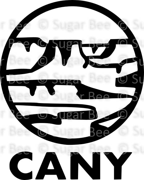 Canyonlands National Park circle logo png watermark