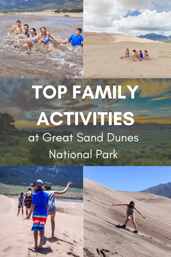 Family activities at great sand dunes national park