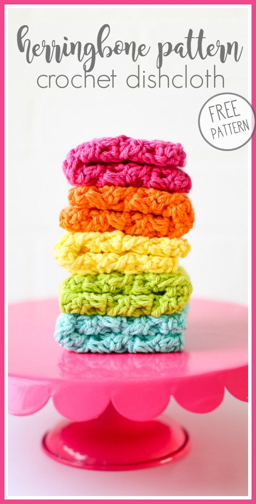 Crochet dishcloth free pattern simple