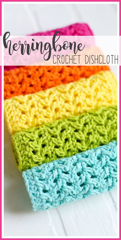 Crochet dishcloth pattern