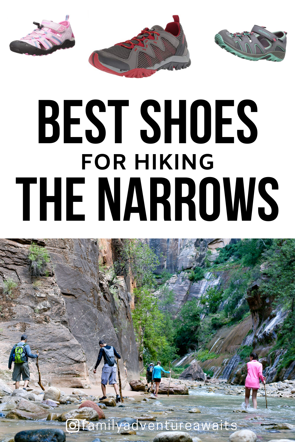 Best Shoes for Hiking The Narrows Sugar Bee Crafts