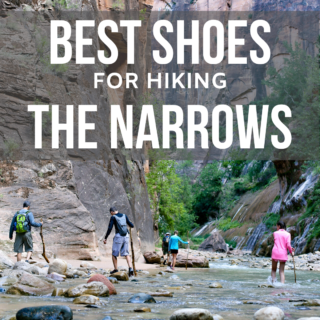 Best shoes for hiking the narrows square