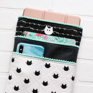 Diy ipad pouch sewing project 3