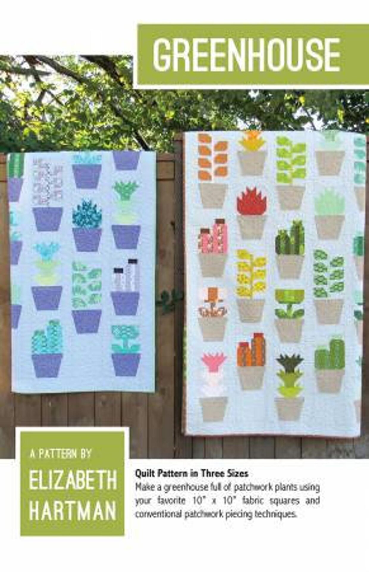Cactus quilt pattern and kit