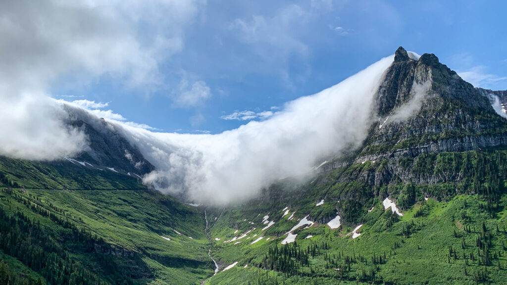 Glacier zoom virtual backgrounds national parks 30