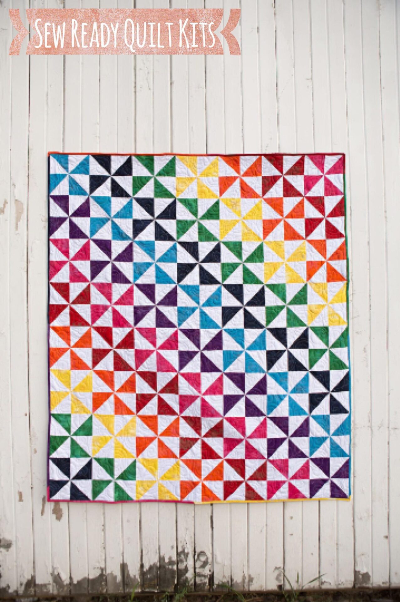 Pinwheel quilt kit beginner