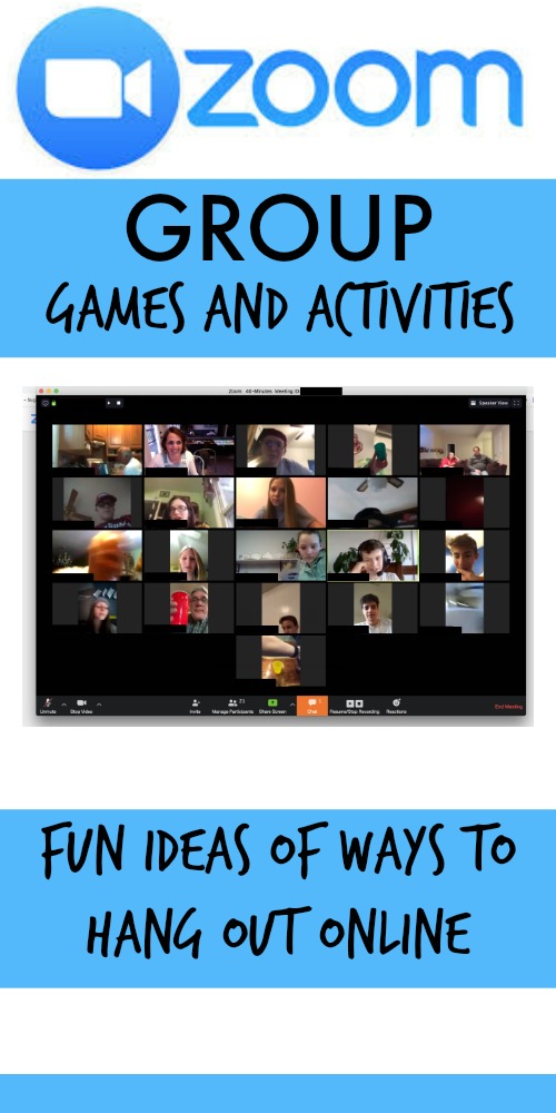 Zoom group games and activities ideas