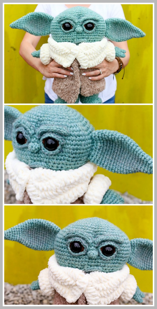 Yoda crochet pattern