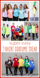 Easy T-shirt Costumes - Sugar Bee Crafts