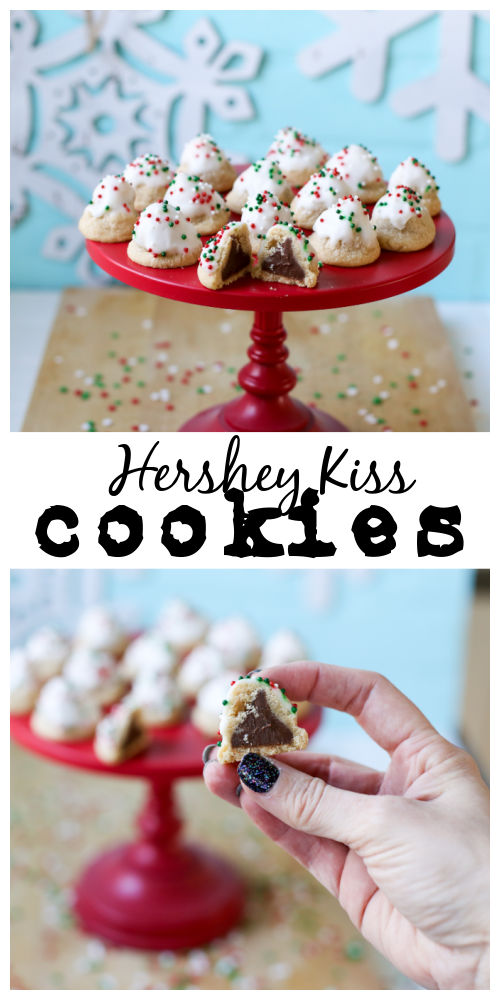 Hershey kiss cookies