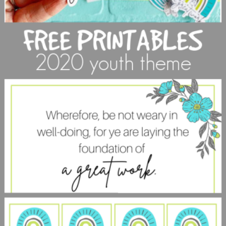 Free printables youth theme 2020 a great work